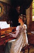 Edmund Blair Leighton Painting painting